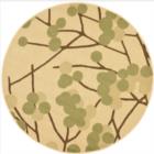 Safavieh Courtyard CY4037A Natural Brown Olive