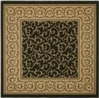 Safavieh Courtyard CY601446 Black Natural