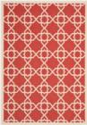 Safavieh Courtyard CY6032248 Red Beige