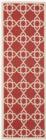 Safavieh Courtyard CY6032248 Red Beige