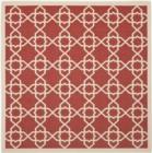 Safavieh Courtyard CY6032248 Red Beige