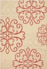 Safavieh Courtyard CY685718 Creme Red