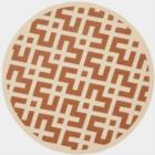 Safavieh Courtyard CY6915231 Terracotta Bone
