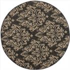 Safavieh Courtyard CY693026 Black Creme