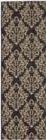 Safavieh Courtyard CY693026 Black Creme