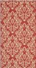 Safavieh Courtyard CY693028 Red Creme