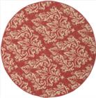 Safavieh Courtyard CY693028 Red Creme