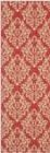 Safavieh Courtyard CY693028 Red Creme