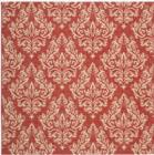 Safavieh Courtyard CY693028 Red Creme
