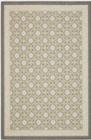 Safavieh Courtyard CY781087A21 Anthracite Light Grey