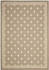 Safavieh Courtyard CY781097A7 Dark Beige Beige