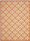 Safavieh Courtyard CY784411A7 Cream Terracotta