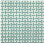 Safavieh Dhurries DHU201A Turquoise Ivory