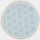 Safavieh Dhurries DHU545B Light Blue Ivory