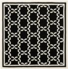 Safavieh Dhurries DHU545L Black Ivory