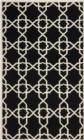 Safavieh Dhurries DHU548L Black Ivory