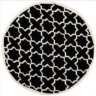 Safavieh Dhurries DHU549L Black Ivory