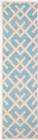 Safavieh Dhurries DHU552B Light Blue Ivory