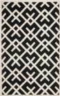 Safavieh Dhurries DHU552L Black Ivory