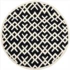 Safavieh Dhurries DHU552L Black Ivory