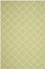 Safavieh Dhurries DHU554A Light Green Ivory