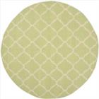 Safavieh Dhurries DHU554A Light Green Ivory