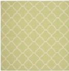Safavieh Dhurries DHU554A Light Green Ivory