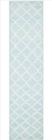 Safavieh Dhurries DHU554B Light Blue Ivory