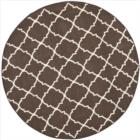 Safavieh Dhurries DHU554C Brown Ivory
