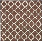 Safavieh Dhurries DHU554C Brown Ivory