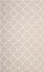 Safavieh Dhurries DHU554G Grey Ivory