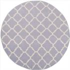 Safavieh Dhurries DHU554J Plum Ivory