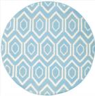 Safavieh Dhurries DHU556B Blue Ivory