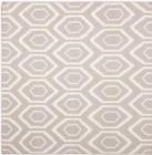 Safavieh Dhurries DHU556G Grey Ivory