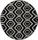 Safavieh Dhurries DHU556L Black Ivory