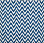 Safavieh Dhurries DHU557K Dark Blue Ivory