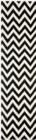 Safavieh Dhurries DHU557L Black Ivory