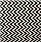 Safavieh Dhurries DHU557L Black Ivory