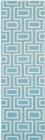 Safavieh Dhurries DHU562A Light Blue Ivory