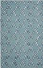 Safavieh Dhurries DHU564B Light Blue Ivory