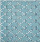 Safavieh Dhurries DHU564B Light Blue Ivory