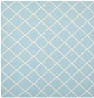 Safavieh Dhurries DHU565B Light Blue Ivory