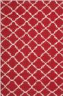 Safavieh Dhurries DHU566B Red Ivory
