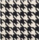 Safavieh Dhurries DHU570A Black Ivory