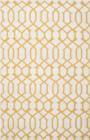 Safavieh Dhurries DHU753C Ivory Yellow