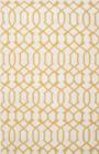 Safavieh Dhurries DHU753C Ivory Yellow