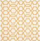 Safavieh Dhurries DHU753C Ivory Yellow