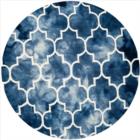 Safavieh Dip Dye DDY535N Navy Ivory