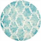 Safavieh Dip Dye DDY536D Turquoise Ivory