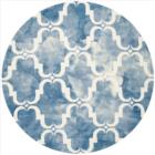 Safavieh Dip Dye DDY536K Blue Ivory